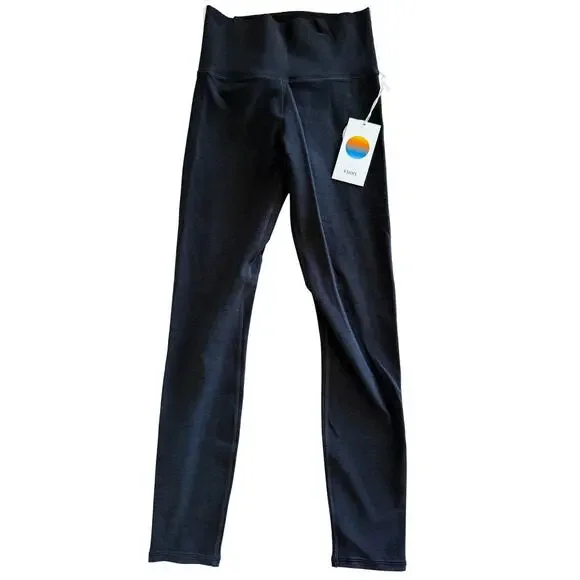 Vuori Clean Elevation Legging Black Heather XS NWT $110 - Picture 2 of 4